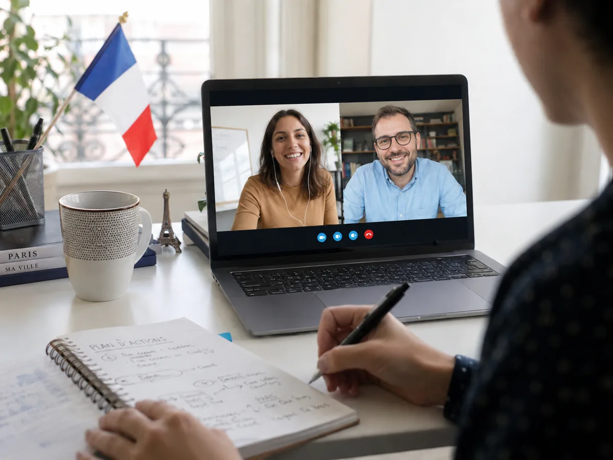 Visioconference avec une PME pour cadrer un projet d'automatisation IA